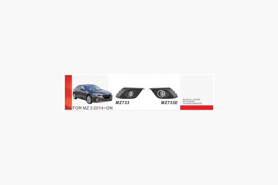 Mazda 3 2013-2019 Faros antiniebla (2 uds, halógenos) Image