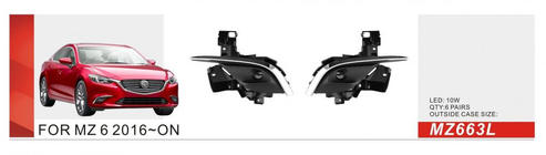 Mazda 6 2012-2024 Faros antiniebla LED 2016-2018 (2 uds) foto 1