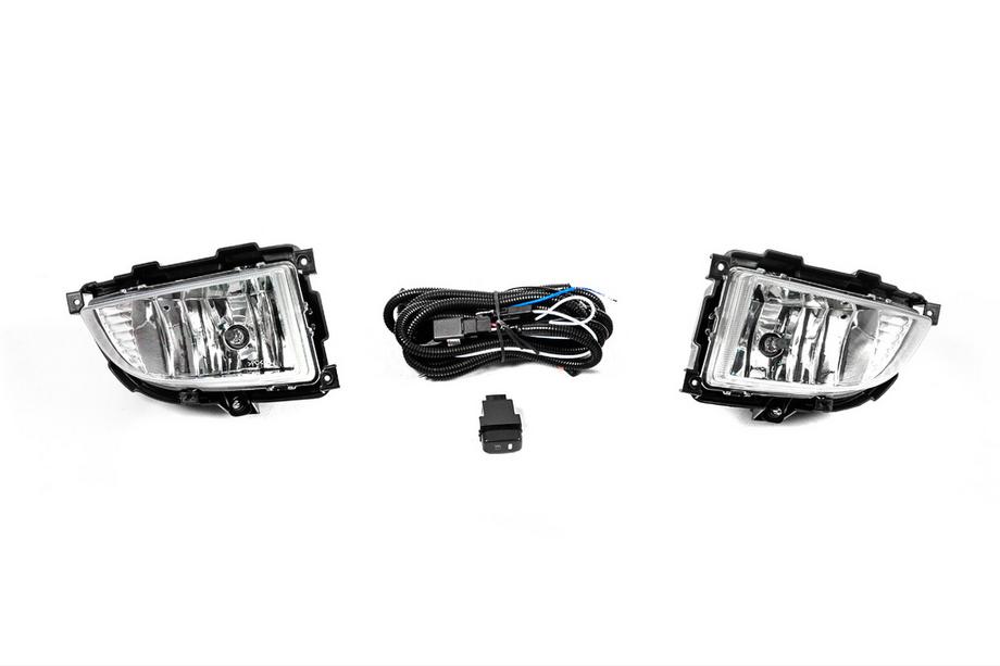 Mitsubishi Lancer 9 2004-2008 Faros antiniebla (2 uds, halógeno) Image