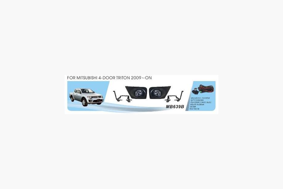Mitsubishi L200 2006-2015 Faros antiniebla 2006-2011 (2 uds, Halógeno) Image