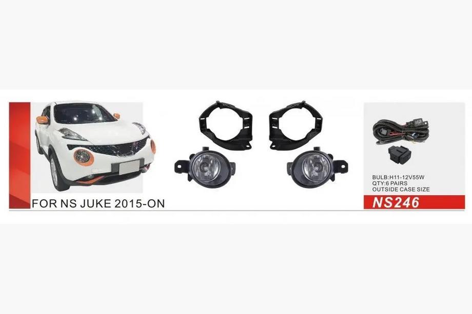 Nissan Juke 2010-2019 Faros antiniebla 2015-2019 (2 uds, Halógeno) Image