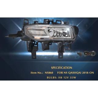 Faros antiniebla 2017-2021 (Kit completo) Nissan Qashqai 2014-2021
