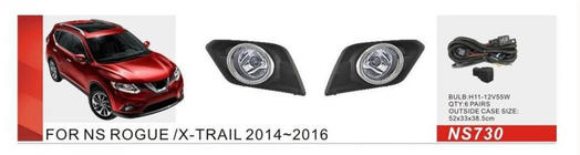 Nissan X-trail T32/Rogue 2014-2021 Faros antiniebla 2014-2016 (Kit completo) foto 1