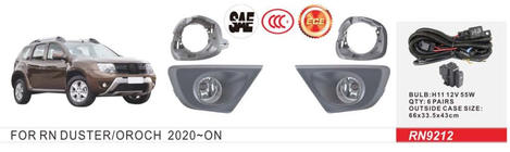 Renault Duster 2008–2017 Faros antiniebla 2015-2018 (2 uds, halógenos) foto 1