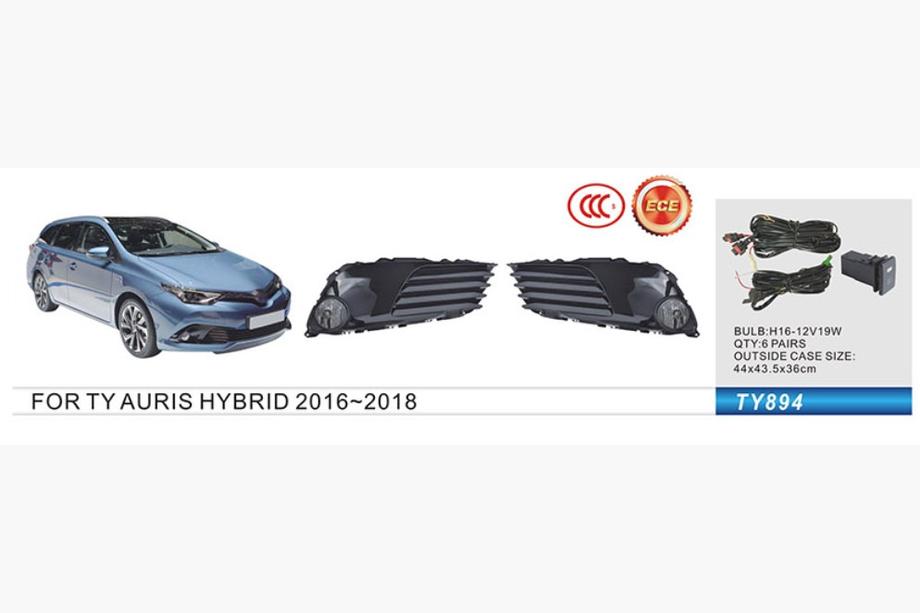 Toyota Auris 2012-2018 Faros antiniebla Hibryd 2015-2018 (2 uds, Halógenos) Image