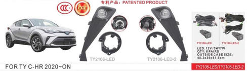 Toyota C-HR 2016-2023 Faros antiniebla LED 2020+ (2 uds) foto 1