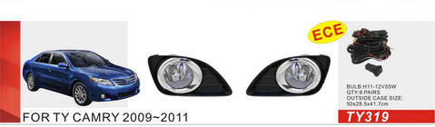 Toyota Camry 2006-2011 Faros antiniebla 2009-2011 (2 uds, halógenos) foto 1