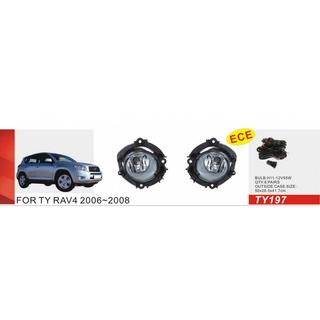 Faros antiniebla 2006-2008 (2 uds, Halógenos) Toyota Rav 4 2006-2013