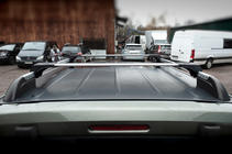 Peugeot Partner Tepee 2008-2018 Barras de techo para rieles con llave Skybar V1 (juego de 2) foto 4