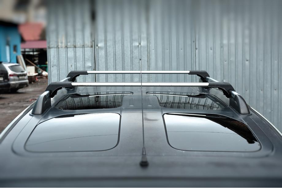 Peugeot Partner Tepee 2008-2018 Barras de techo para rieles con llave Skybar V1 (juego de 2) Foto 5