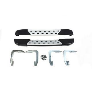 Estribos Laterales DOT-Line detrás de la rueda (2 uds., Aluminio) Volkswagen Crafter 2006-2016 foto 1