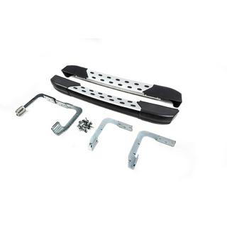 Estribos Laterales DOT-Line detrás de la rueda (2 uds., Aluminio) Volkswagen Crafter 2006-2016 foto 2