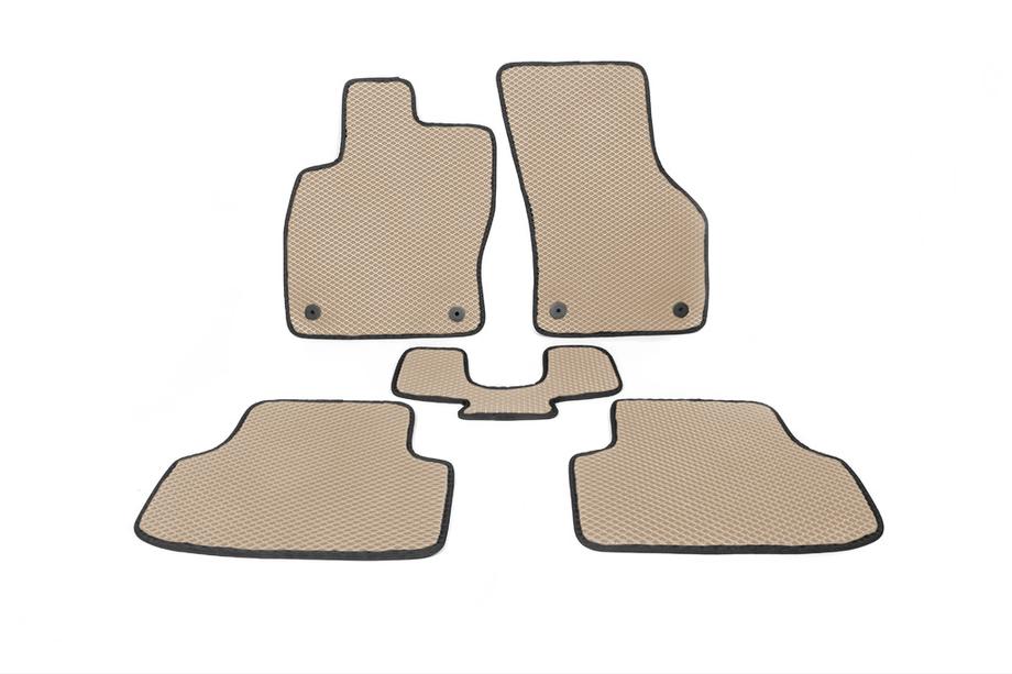 Audi A3 2012-2020 Alfombrillas EVA (Beige) Image