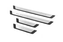 Hyundai IX-35 2010-2015 Protector de estribos Omsa Flexill (4 uds, acero inoxidable) foto 2