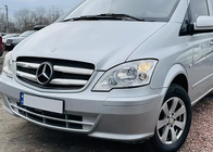 Mercedes Vito W639 2004-2014 Cubiertas de moldura de parrilla 2010-2015 (acero inoxidable) foto 3
