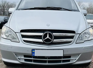 Mercedes Vito W639 2004-2014 Cubiertas de moldura de parrilla 2010-2015 (acero inoxidable) foto 1