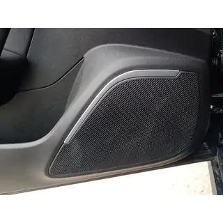 Cubiertas de altavoces interiores (2 uds, acero inoxidable)