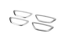 Renault Megane IV 2016-2025 Embellecedores interiores para manillas de puerta (4 uds, acero inoxidable) foto 3
