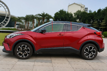 Toyota C-HR 2016-2023 Molduras de ventanas OmsaLine (4 uds, acero inoxidable) foto 3