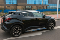 Toyota C-HR 2016-2023 Molduras de ventanas OmsaLine (4 uds, acero inoxidable) foto 6