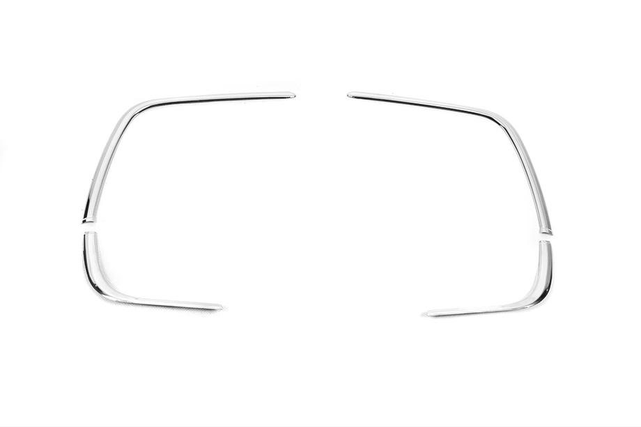 Volkswagen Tiguan 2016-2023 Cubiertas para faros antiniebla 2020+ (4 uds, acero inoxidable) Foto 2