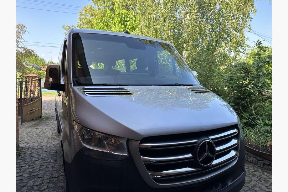 Mercedes Sprinter W907/W910 2018- Cubiertas de Toma de Aire OmsaLine (2 uds, Acero Inoxidable) Foto 3