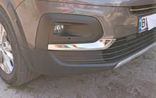 Peugeot Partner/Rifter 2019- Cubiertas para faros antiniebla (2 uds., acero inoxidable) foto 2