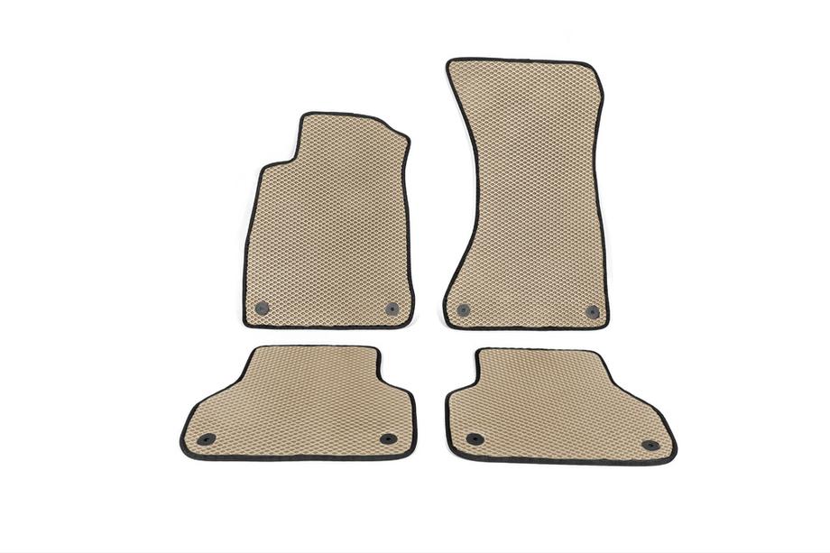 Audi A4 B9 2015-2024 Alfombrillas EVA (Beige) Image