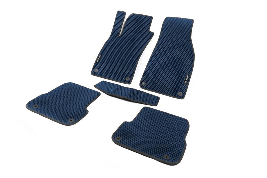 Audi A6 C6 2004-2011 Alfombrillas EVA (azules, Avant) Image