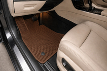 BMW 7 Series F01/F02 2008-2015 Alfombrillas EVA (para F02, Marrón) foto 1