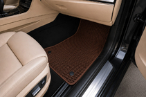 BMW 7 Series F01/F02 2008-2015 Alfombrillas EVA (para F02, Marrón) foto 2