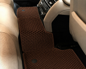 BMW 7 Series F01/F02 2008-2015 Alfombrillas EVA (para F02, Marrón) foto 3