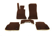 BMW 7 Series F01/F02 2008-2015 Alfombrillas EVA (para F02, Marrón) foto 4