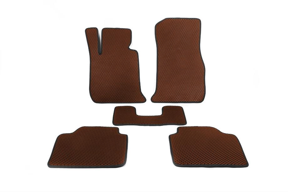 BMW 3 Series F30/F31 2012-2019 Alfombrillas EVA (Para F10/31, marrones) Image
