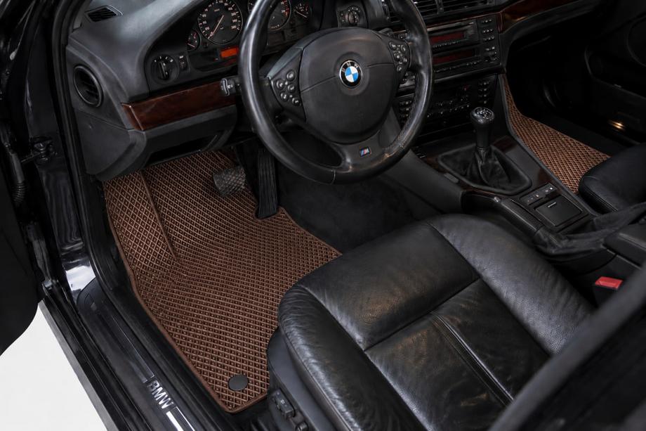 BMW 5 Series E39 1996-2003 Alfombrillas EVA (Marrón) Image