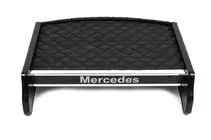 Mercedes Vito W639 2004-2014 Estante para salpicadero (Negro con costura negra) foto 2