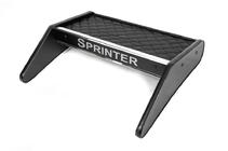 Mercedes Sprinter W906 2006–2018 Estante para salpicadero (Negro con costura negra) foto 1