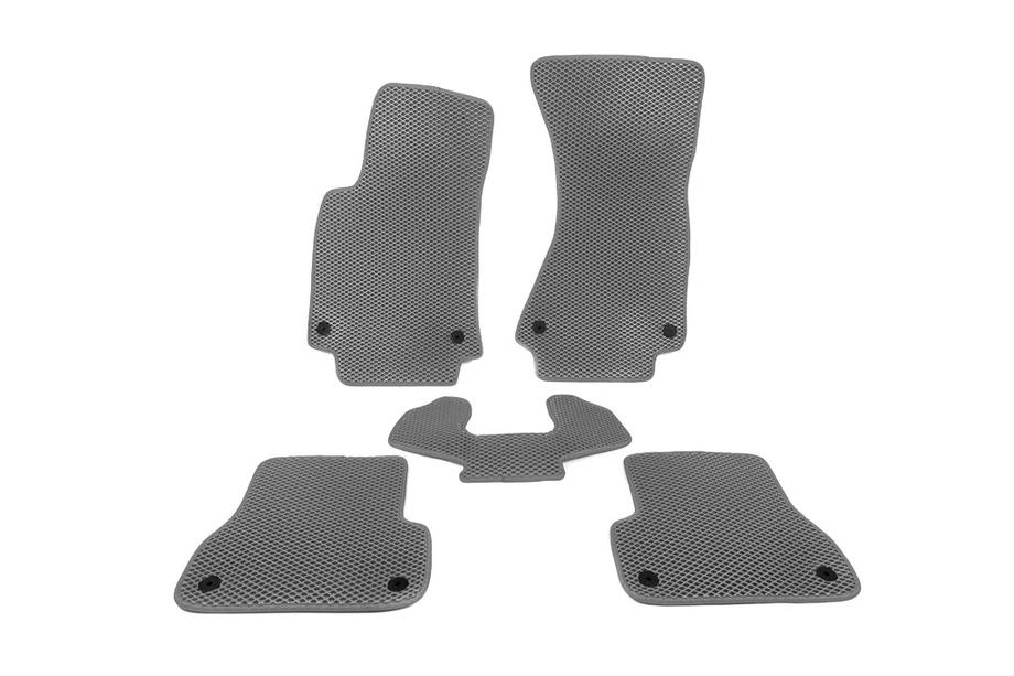 Audi A6 C7 2011-2017 Alfombrillas EVA (Gris) Image