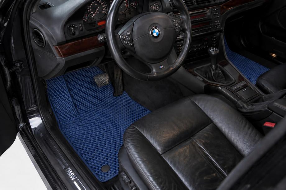 BMW 5 Series E39 1996-2003 Alfombrillas EVA (Azules) Image