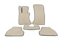 BMW 5 Series E60/E61 2003-2010 Alfombrillas EVA (Beige) foto 1