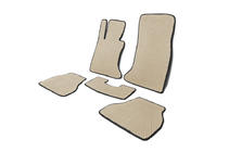 BMW 5 Series E60/E61 2003-2010 Alfombrillas EVA (Beige) foto 2