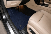 BMW 7 Series F01/F02 2008-2015 Alfombrillas EVA (para F02, Azul) foto 1