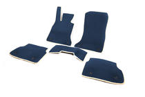 BMW 7 Series F01/F02 2008-2015 Alfombrillas EVA (para F02, Azul) foto 5