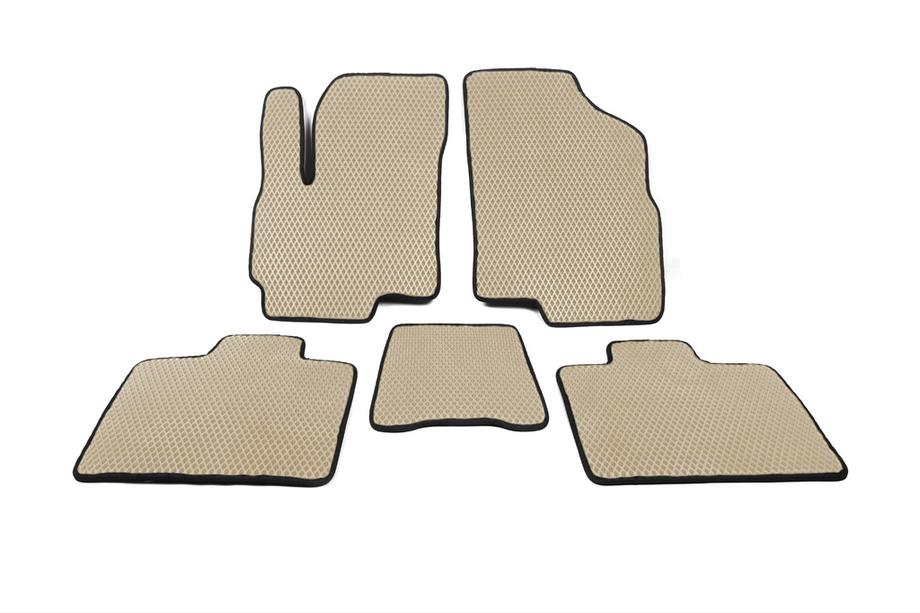Chery Tiggo 5 2013- Alfombrillas EVA (Beige) Image