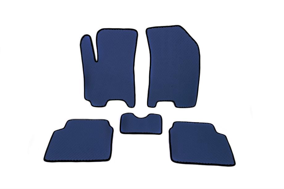 Chevrolet Aveo T250 2005-2011 Alfombrillas EVA (Azules) Image