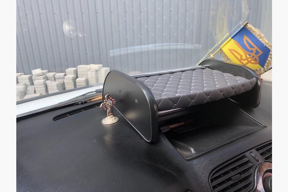 Renault Kangoo 2008–2020 Estante de salpicadero (Gris con costura gris) Image