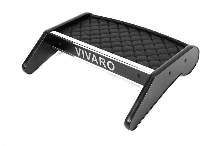 Opel Vivaro 2001–2015 Estante para salpicadero (2010-2014, Negro con costura negra) Image