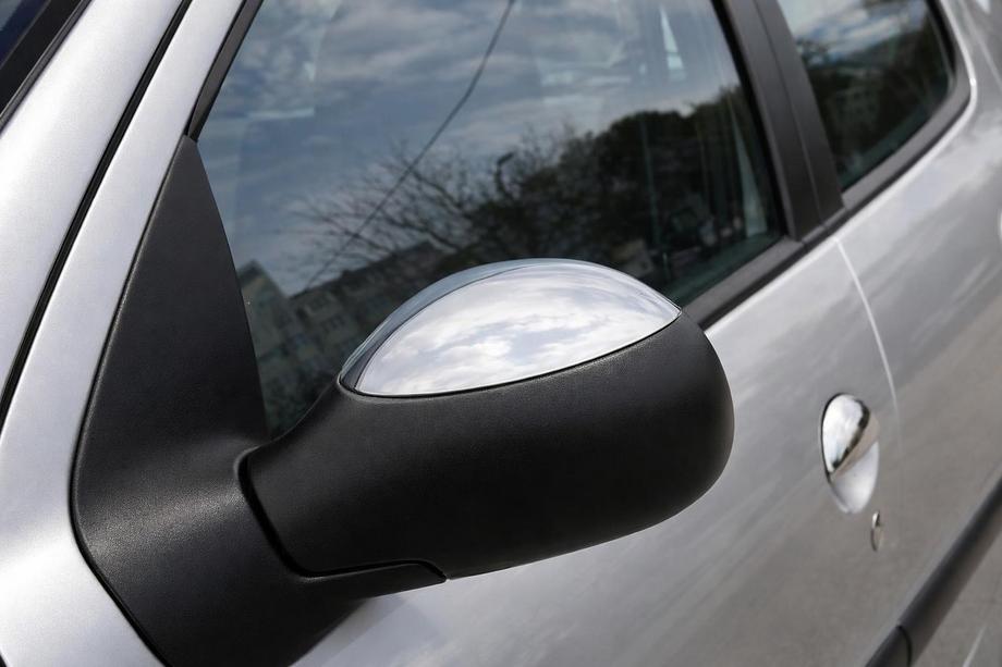 Peugeot 1007 2005–2009 Cubiertas de Espejos (2 uds, Acero Inoxidable) Image