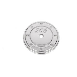 Cubierta cromada para tapa de combustible (acero inoxidable)