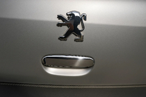 Peugeot 307 2001-2008 Cubierta de manija de maletero cromada (acero inoxidable) foto 1